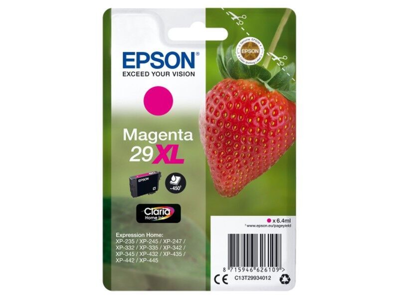Oryginalny Wkład Atramentowy Epson C13T29934010 Magenta