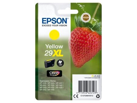 Oryginalny Wkład Atramentowy Epson C13T29944012 Żółty