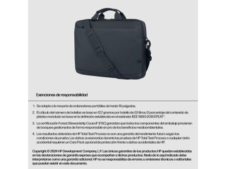 Torba na Laptopa HP A08JTAA Szary