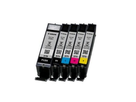 Oryginalny Wkład Atramentowy Canon CLI-571 Multipack Szary Wielokolorowy
