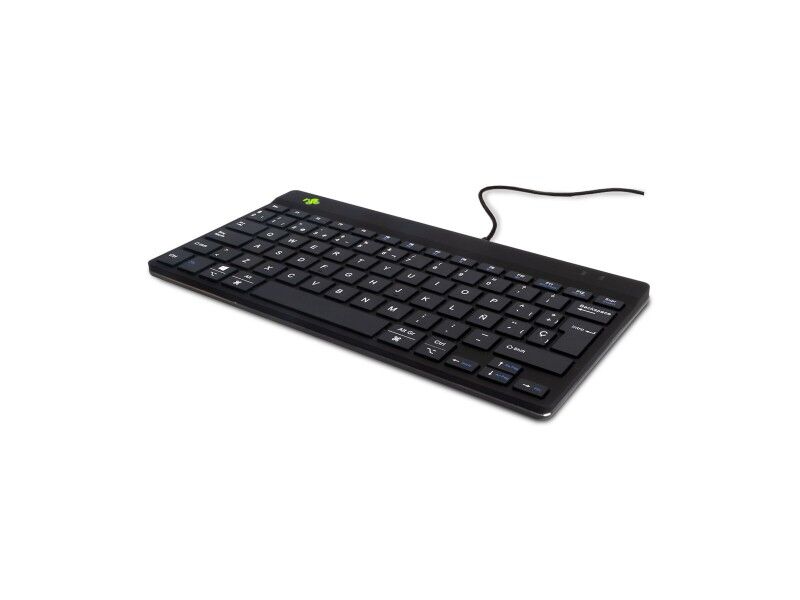 Klawiatura R-Go RGOCOESWDBL Czarny Qwerty Hiszpańska