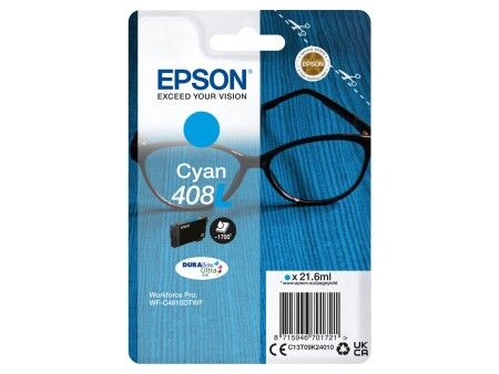 Oryginalny Wkład Atramentowy Epson C13T09K24010 Turkusowy