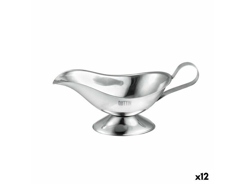 Sosjerka Quttin 240 ml Srebrzysty Stal (12 Sztuk)