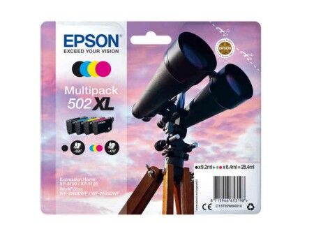 Oryginalny Wkład Atramentowy Epson EPST02W64010 Czarny