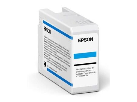 Oryginalny Wkład Atramentowy Epson T47A2 Czarny Turkusowy 50 ml