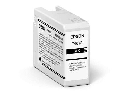 Oryginalny Wkład Atramentowy Epson C13T47A800 Czarny Czarny matowy