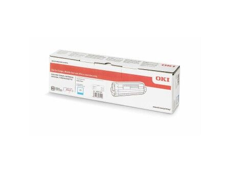 Toner Oryginalny OKI C834/C844 Turkusowy