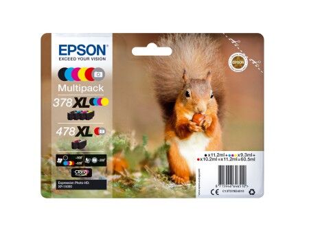 Oryginalny Wkład Atramentowy Epson C13T379D4010