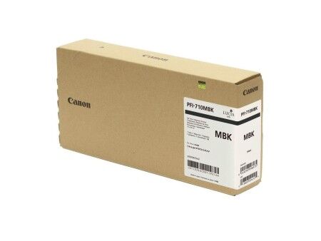 Oryginalny Wkład Atramentowy Canon PFI-710MBK Czarny