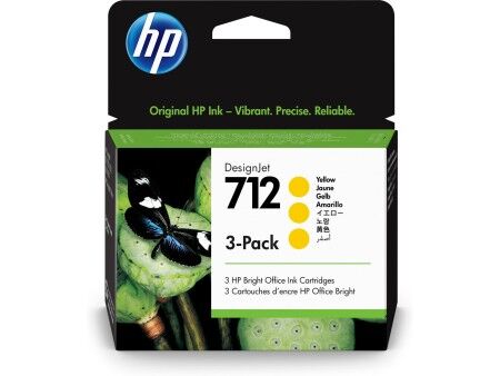 Oryginalny Wkład Atramentowy HP DesignJet 712 Żółty