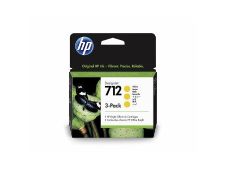 Oryginalny Wkład Atramentowy HP DesignJet 712 Żółty