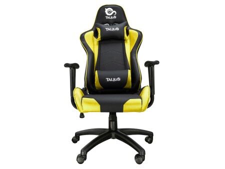 Fotel dla Graczy Talius Gecko V2 Żółty Czarny