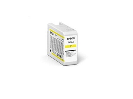 Oryginalny Wkład Atramentowy Epson T47A4 Żółty 50 ml