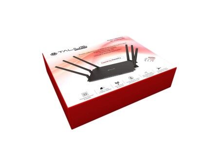 Router Talius RT2100GLAN Czarny USB RJ45 Ethernet LAN USB 3.2 USB x 3 Wi-Fi