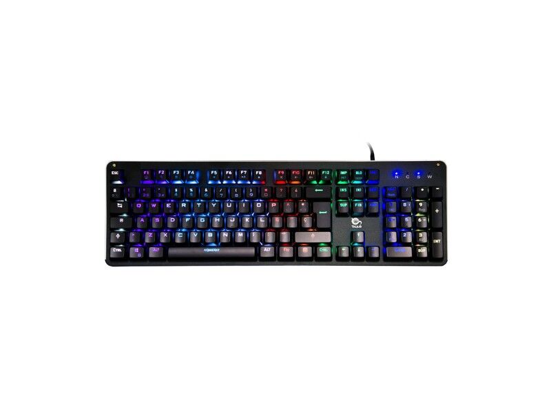 Klawiatura do Gier/ OR: Klawiatura Gamingowa Talius Kimera Czarny Qwerty Hiszpańska