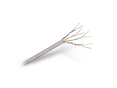 Kabel Sieciowy Sztywny UTP Kategoria 5e Aisens A133-0209 Szary 305 m