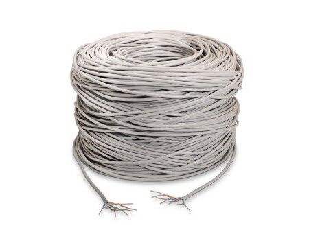 Kabel Sieciowy Sztywny UTP Kategoria 5e Aisens A133-0209 Szary 305 m