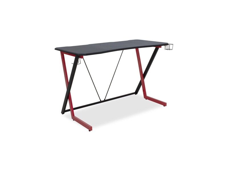 Biurko Gaming Urban Factory WED75UF 120 x 60 x 78 cm Czarny PVC