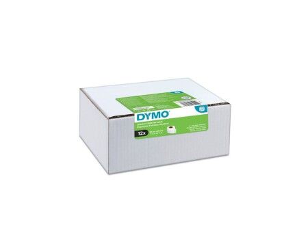 Etykiety do Drukarki Dymo 2093091 Biały Czarny/Biały (12 Sztuk)