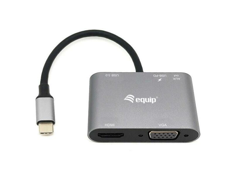 Adapter USB-C na VGA Equip 133483