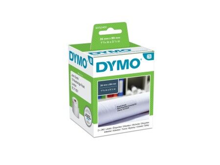 Etykiety na rolce Dymo S0722400 Biały Czerwony Czarny/Biały