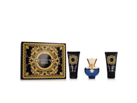 Zestaw Perfum dla Kobiet Versace EDP Dylan Blue 3 Części
