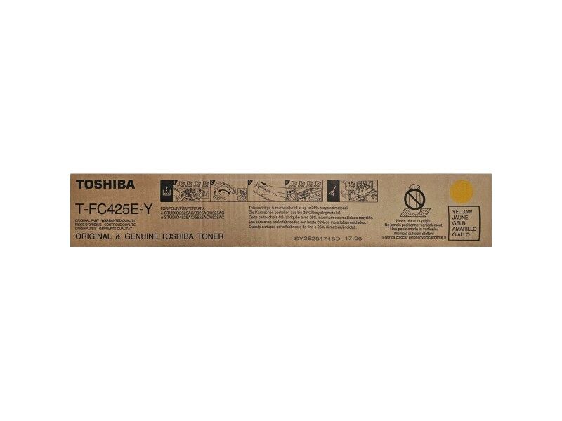 Toner Oryginalny Toshiba T-FC425EY e-STUDIO6525AC Series Żółty
