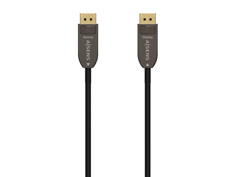 Kabel DisplayPort Aisens AOC V1.4 Czarny 20 m