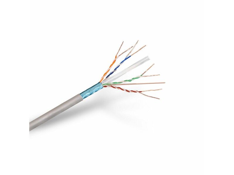 Kabel Sieciowy Sztywny UTP Kategoria 6 Aisens A136-0282 Szary 305 m