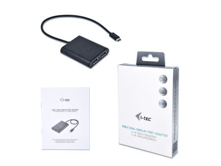 Adapter USB-C i-Tec C31DUAL4KDP          Thunderbolt 3
