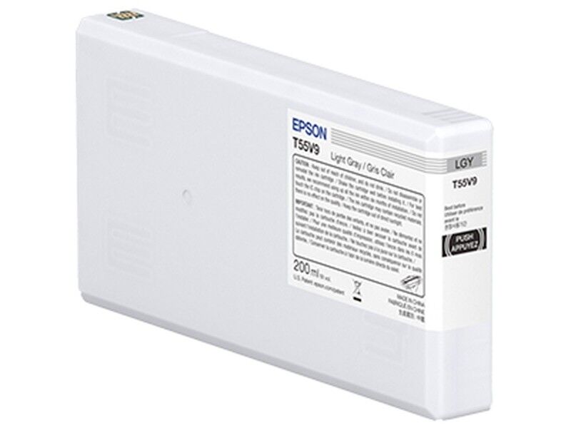 Oryginalny Wkład Atramentowy Epson T55W9 Szary