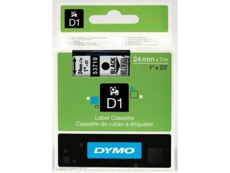 Laminowana Taśma do Drukarki Etykiet Dymo S0720920 Czarny 24 mm