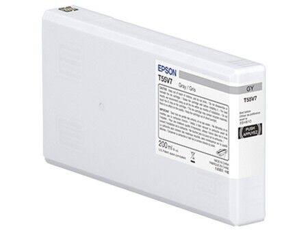 Oryginalny Wkład Atramentowy Epson T55W7 Szary
