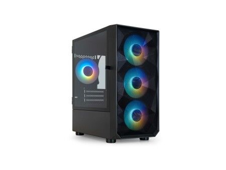 Semi Wieża ATX TooQ TQGCC901-B Czarny