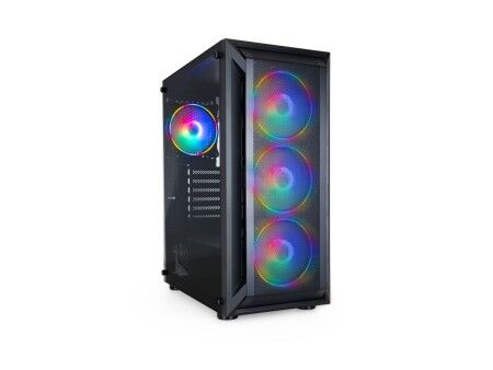 Semi Wieża ATX TooQ TQGCC101-B Czarny