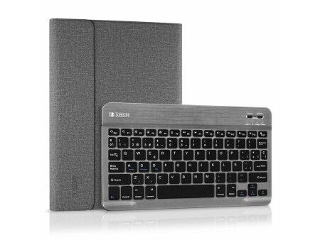 Torba na Tablet i Klawiaturę Subblim SUB-KT2-BT0002 Szary Qwerty Hiszpańska Bluetooth