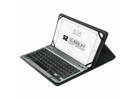 Torba na Tablet i Klawiaturę Subblim SUB-KT2-BT0002 Szary Qwerty Hiszpańska Bluetooth
