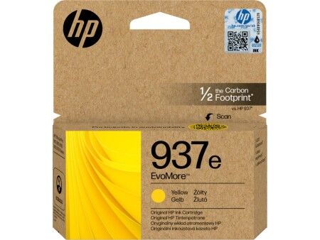 Oryginalny Wkład Atramentowy HP 4S6W8NE Żółty