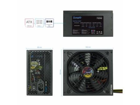 Zasilanie TooQ TQAPOLO-700SP 700 W CE - RoHS 700W