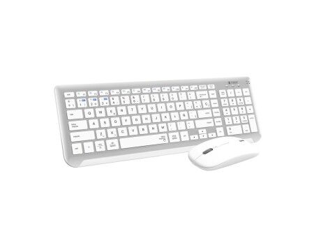 Klawiatura Bezprzewodowa i Myszka Subblim SUBKBC-DCEP10 Qwerty Hiszpańska QWERTY