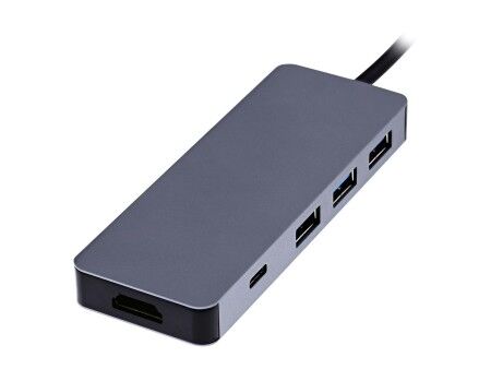 HUB USB T'NB iClick Szary