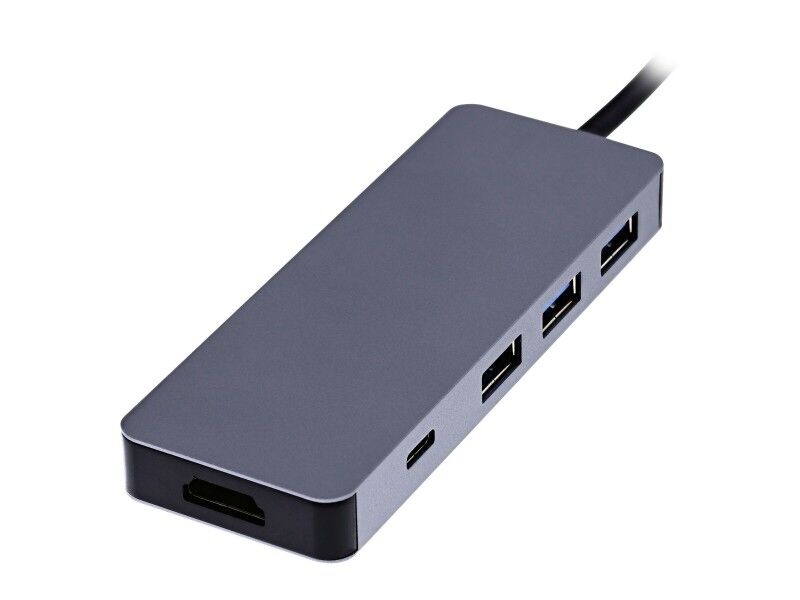 HUB USB T'NB iClick Szary