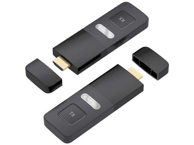 Adapter HDMI Aisens ASWL-H2K30M001-BK Czarny