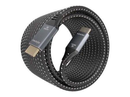 Kabel HDMI Aisens A150-0877 7 m Czarny/Szary