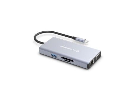 HUB USB Conceptronic 110519307101 Szary Wielokolorowy 100 W