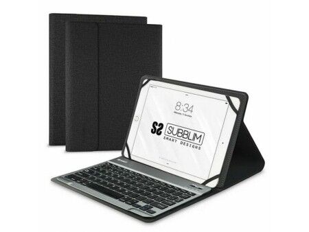Torba na Tablet i Klawiaturę Subblim SUB-KT2-BT0001 10.1" Czarny Qwerty Hiszpańska QWERTY Bluetooth