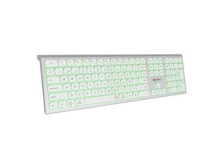 Klawiatura Bluetooth Subblim SUBKB-3MIE300 Qwerty Hiszpańska Biały