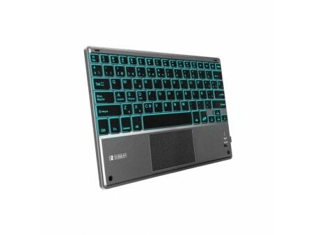 Klawiatura z Panelem Dotykowym Subblim SUB-KBT-SMBT51 Szary Wielokolorowy Qwerty Hiszpańska QWERTY