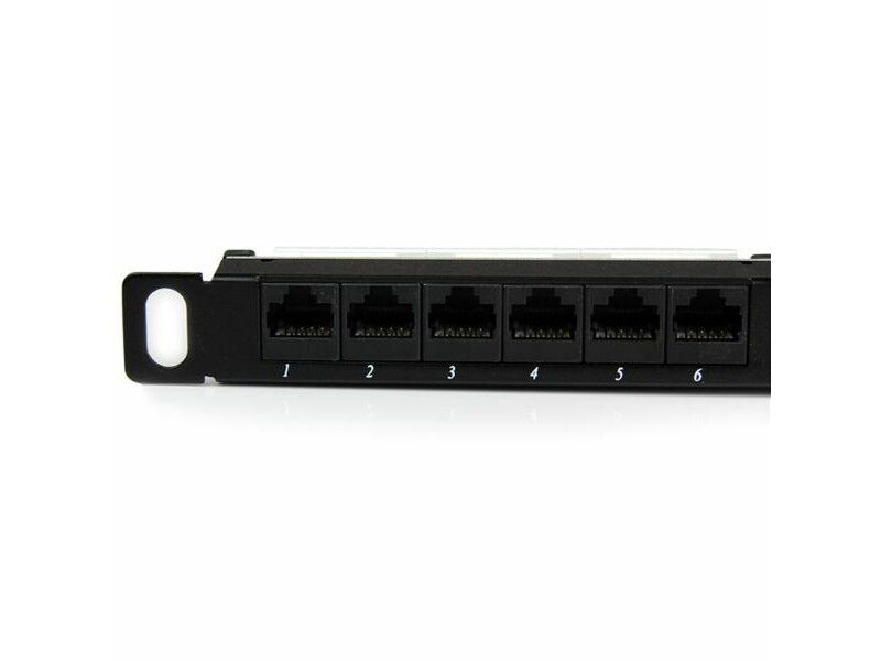 PatchPanel 24 Portów UTP Kategoria 5e Startech PANELHU24