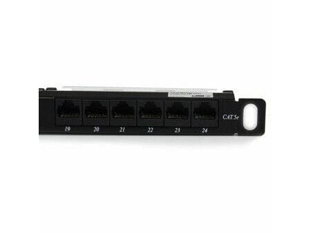 PatchPanel 24 Portów UTP Kategoria 5e Startech PANELHU24